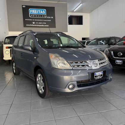 NISSAN GRAND LIVINA 1.8 SL 16V FLEX 4P AUTOMÁTICO NISSAN GRAND LIVINA 1.8 SL 16V FLEX 4P AUTOMÁTICO